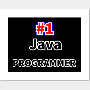 Number one Java programmer Posters and Art